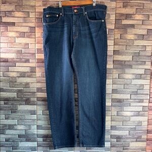 EUC Lee Premium Blue Straight Jeans Classic Style 38x32
